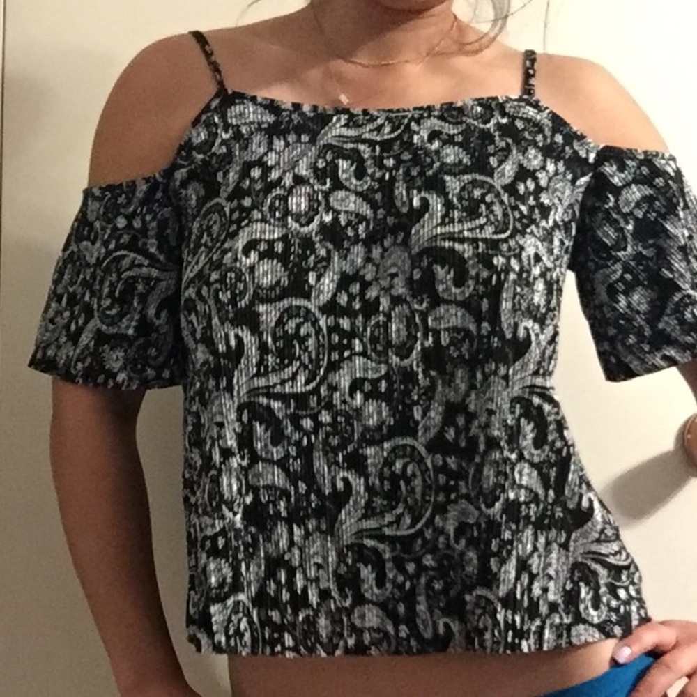 Express Cold Shoulder Blouse - NWT!!